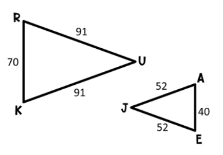 <p>Enter the similarity statement.</p>