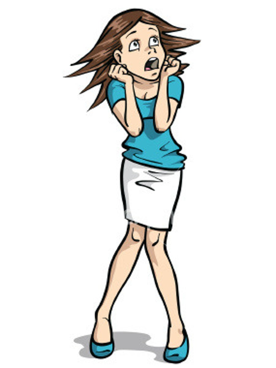 <p>hoảng sợ, khiếp sợ</p>