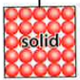<p>Fixed volume, fixed shape, particles close together, regular arrangement, particles vibrate in fixed positions, strongest forces between particles</p>