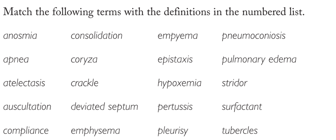 <p><span style="color: blue"><strong>Loss of sponginess of lungs due to engorgement</strong></span></p>