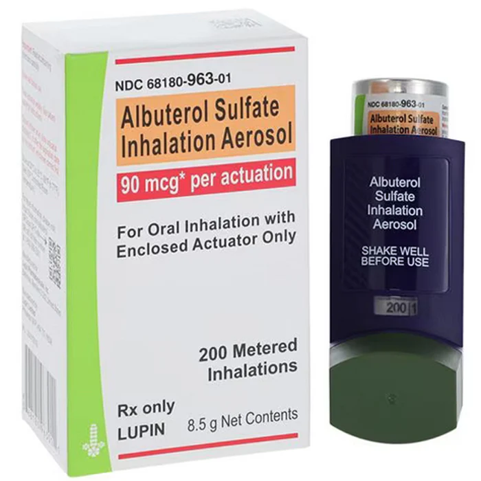 <p>Albuterol (inhalation)</p>