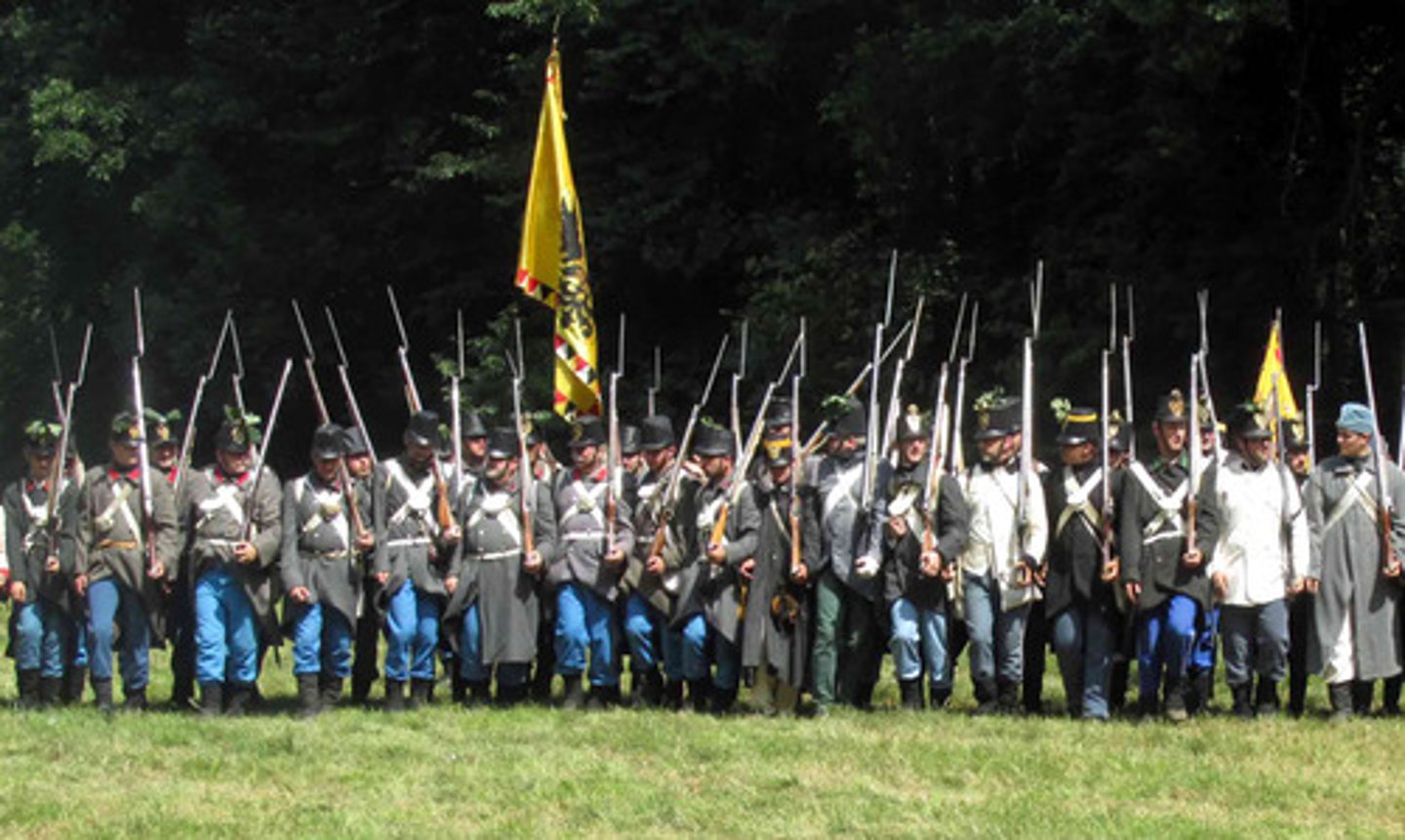 <p>This was Otto von Bismarck's 2nd war. The goal of this war was to settle once and for all who would control the German states, Prussia or Austria. Prussia would gain a major victory and further consolidate German states on the path to unification.</p>