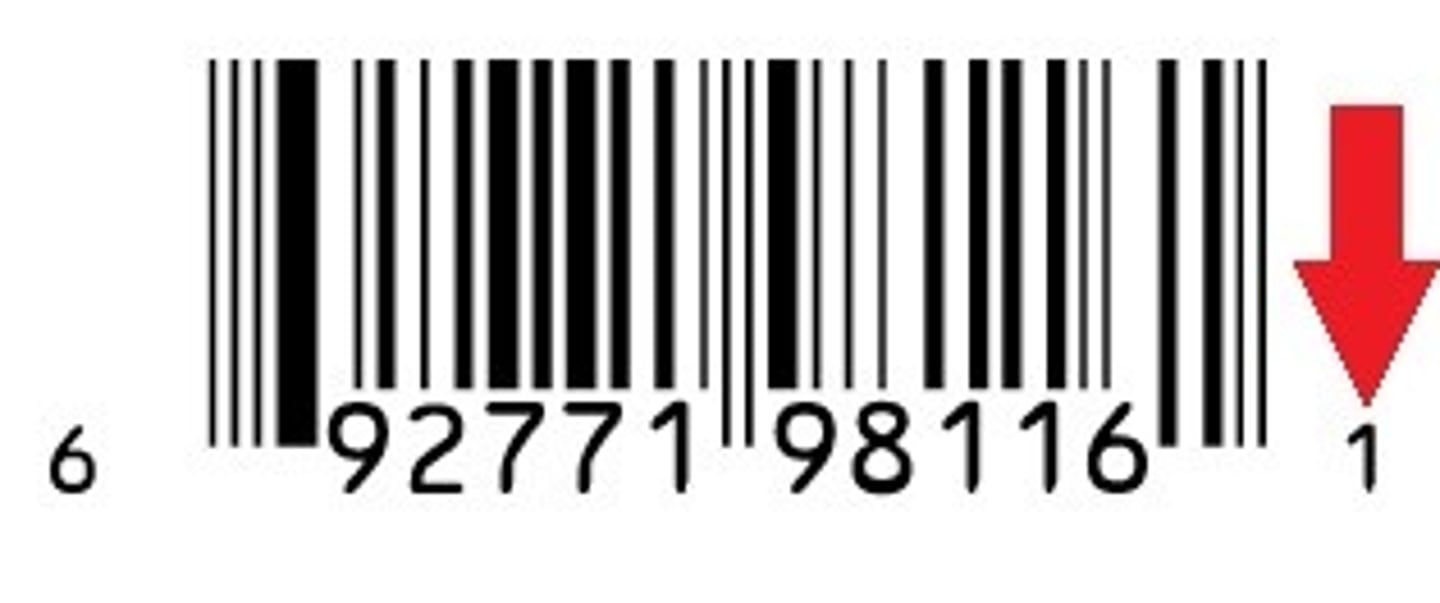 <p>A final digit included in a code that is calculated from the other digits in the code</p>