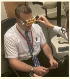 <ul><li><p>Usually measured at 40cm. </p></li><li><p>Target is N5 or N6 letter or words. </p></li><li><p>RE=fully corrected </p></li><li><p>±2.00D lenses are flipped before the eye.</p></li><li><p>Test is started w/ the pt trying to clear the letters through the +2.00D lens (accommodative stimulus = 0.5D). </p></li><li><p>Then through the -2.00D lens (accommodative stimulus = 4.50D</p></li></ul><p></p>