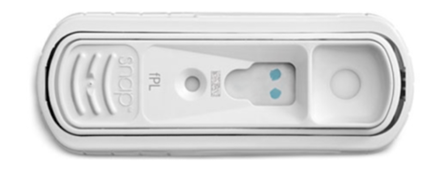 <p>pancreatic lipase immunoreactivity. </p><p>it is the gold standard test to check for pancreatitis.</p>
