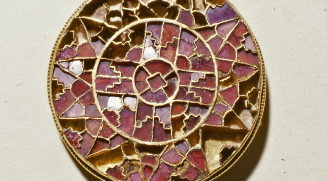 <p>Technique of creating designs on metal vessels with colored-glass paste placed within enclosures made of copper or bronze wires, which have been bent or hammered into the desired pattern.</p>
