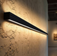 <p>Lighting mounted lower on the wall that washes the upper wall with light.</p>