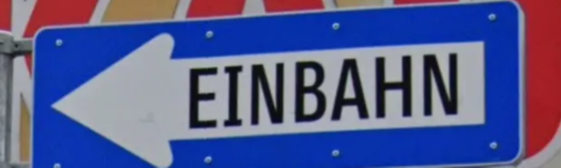 <p>Einbahn</p>