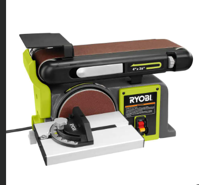 <p><img src="https://images.thdstatic.com/productImages/7ba63715-cb06-4c3c-8262-6932d01ae4a6/svn/ryobi-belt-sanders-bd4601g-64_1000.jpg" alt="RYOBI Corded 4 in x 36 in. Belt and 6 in. Disc Sander BD4601G - The Home Depot" width="387" height="387"></p>