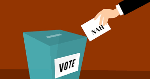 <ol><li><p>restrain oneself from doing or enjoying something.</p></li><li><p>formally decline to vote either for or against a proposal or motion.</p></li></ol>