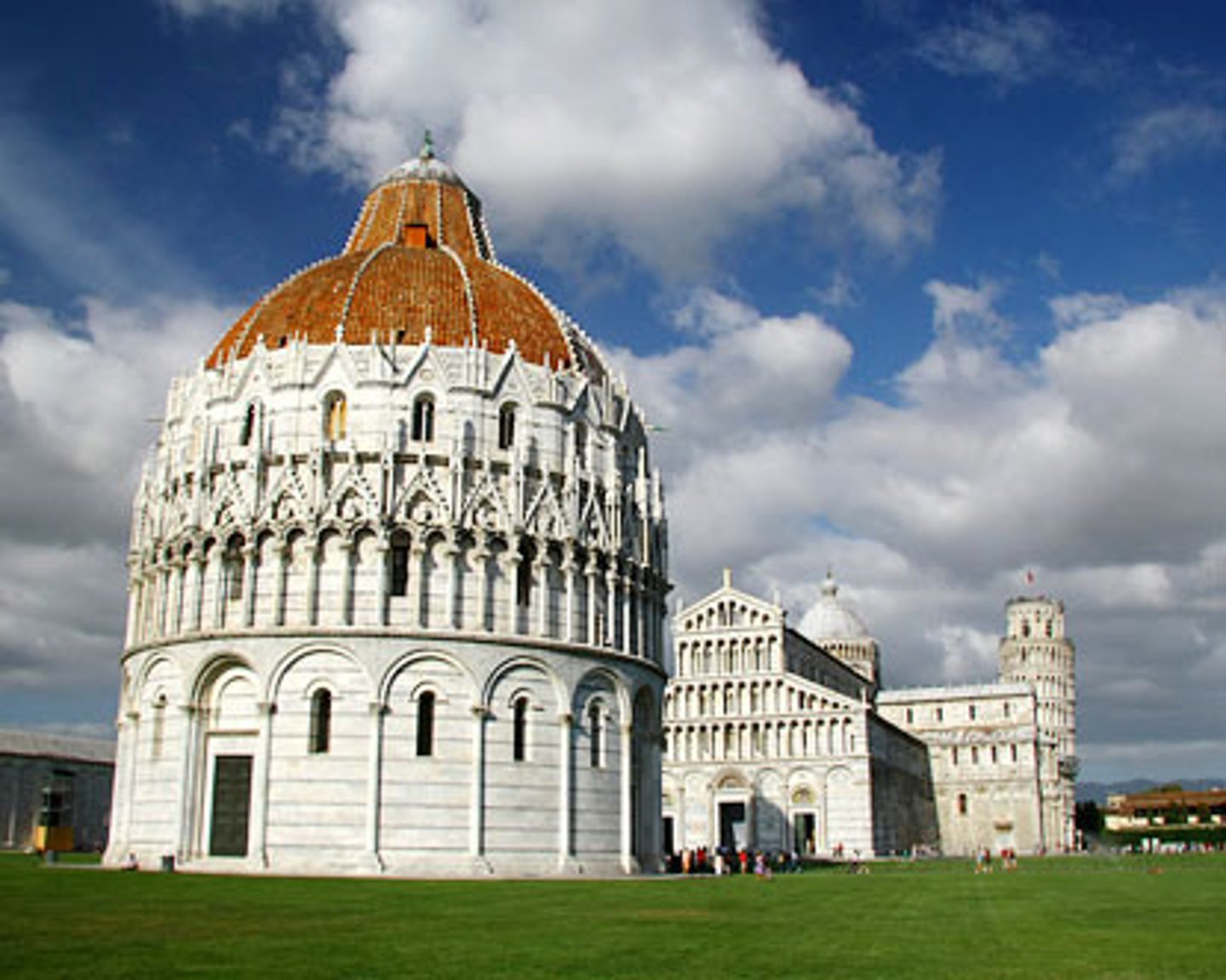 <p>A building or distinct space within a church set aside for the sacrament of baptism.</p>