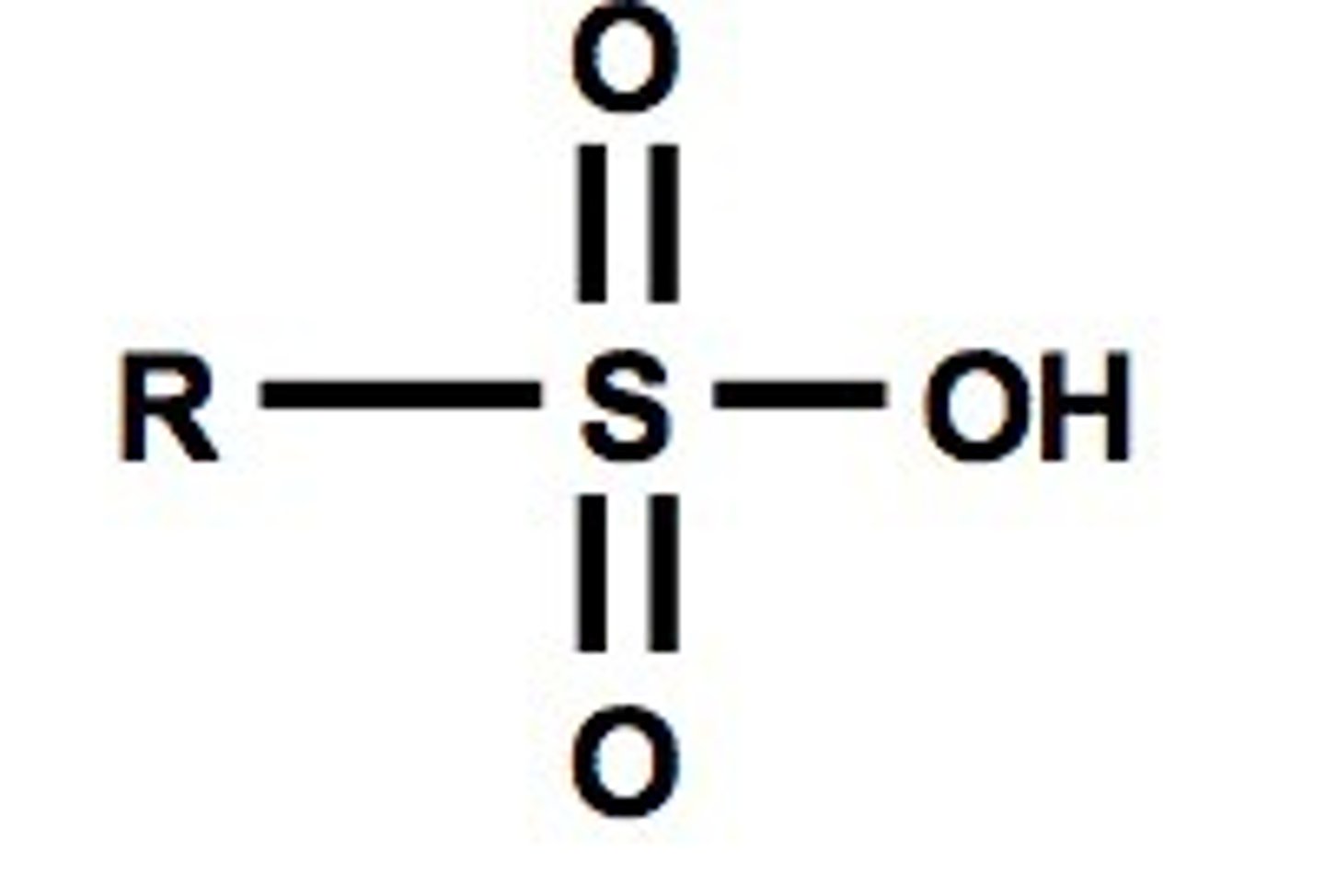 <p>sulfonic acid</p>