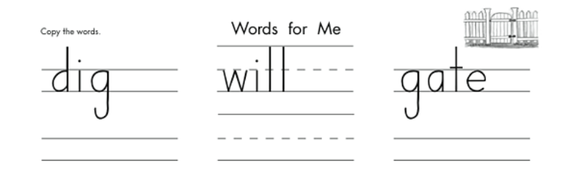 <ul><li><p><span style="color: #ffffff">Workbooks provide activities for children to experience different types of lined paper</span></p></li><li><p><span style="color: #ffffff">They begin with the simple double lines, then we teach them to master all lines</span></p></li></ul><p></p>