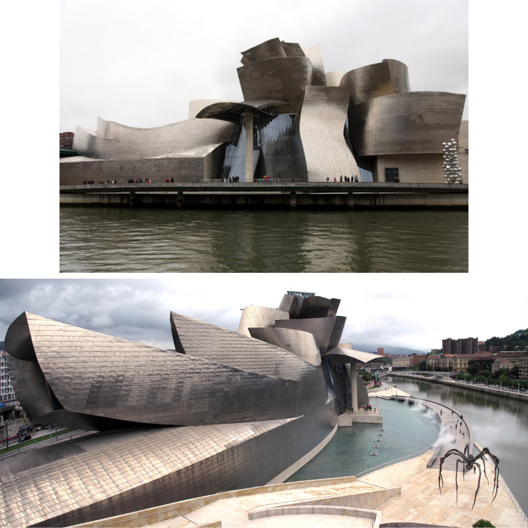 <p>Contemporary Moment, Frank O. Gehry, Bilbao, Spain, 1991-97</p>