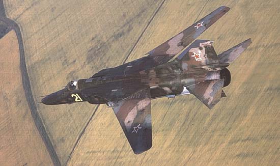 <p>FLOGGER J, MiG-27, МиГ-27 (Chiselled nose, D-shaped intakes, variable sweep wing, Single engine, extended vertical stabiliser)</p>