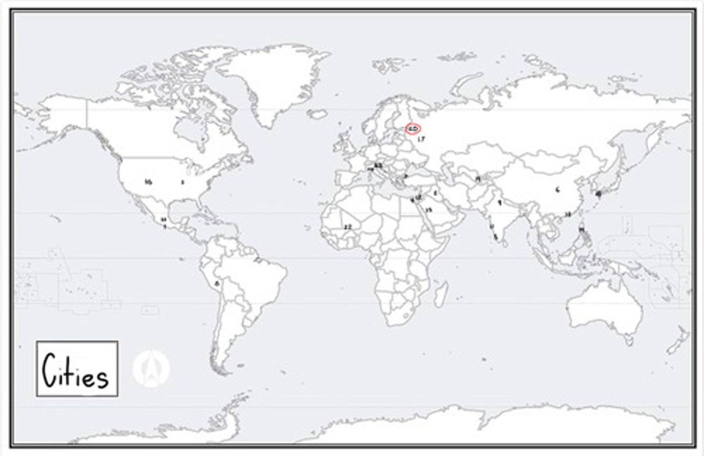 <p>What is #20? (cities)</p>