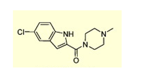 <ul><li><p><span>1-[(5-chloro-1H-indol-2-yl)carbonyl]-4-methylpiperazine</span></p><p><span>(JNJ 7777120)</span></p></li><li><p><span>experimental antagonist</span></p></li><li><p><span>involved in immune and inflamatory responses rather than gastric acid secretion or neurotransmission</span></p></li></ul><p></p>