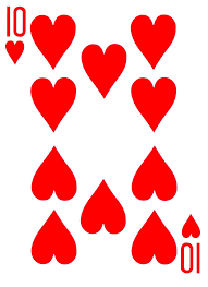 <p>10 of hearts</p>