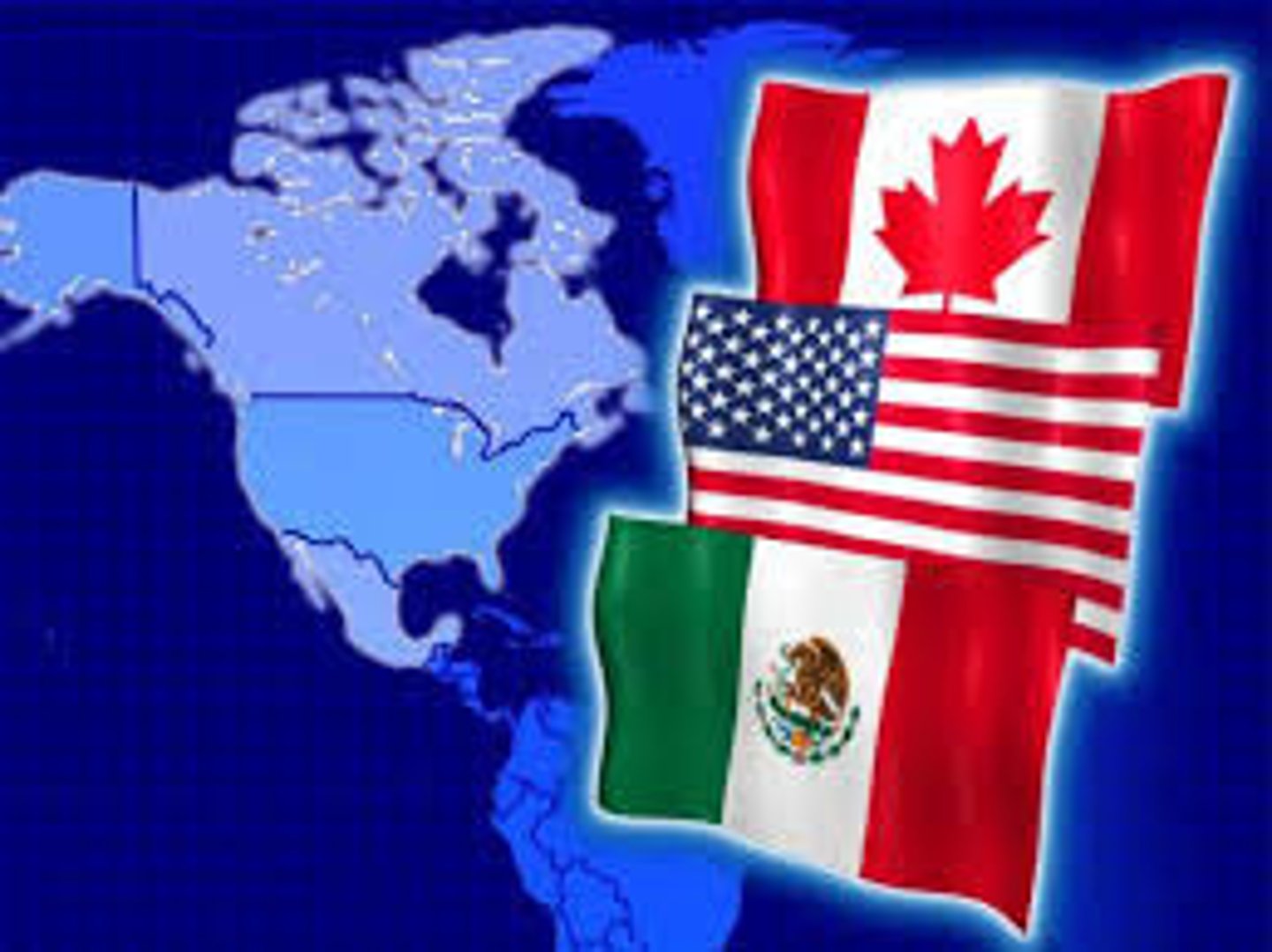 <p>A trade agreement between Canada, the United States and Mexico that encourages free trade between these North American countries.</p>