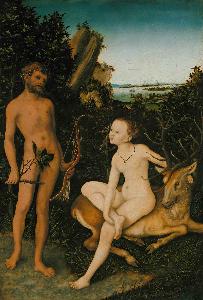 <p>Apollo and Diana</p>