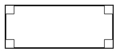 <p>a quadrilateral with four right angles</p>