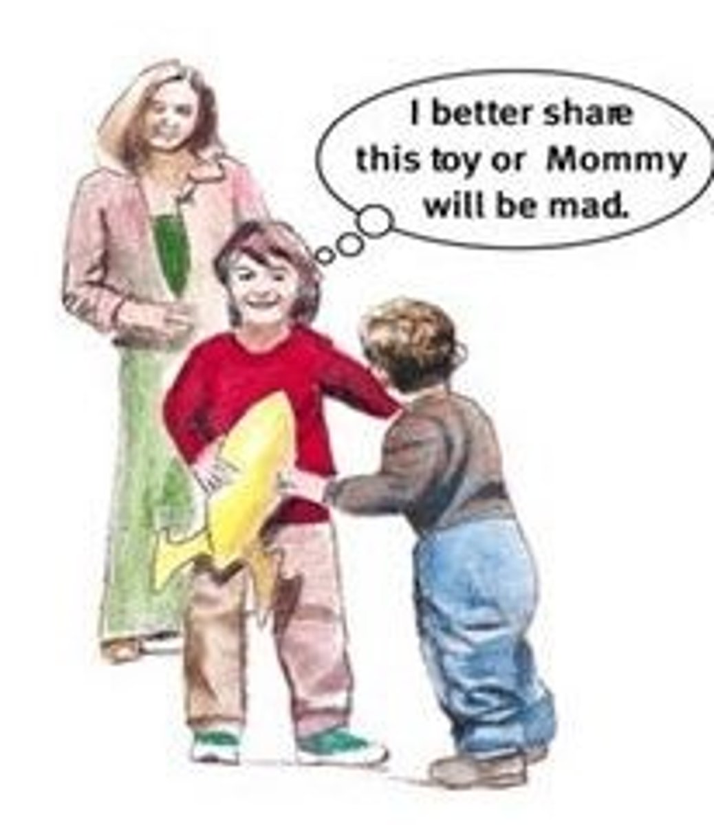 <p>- Concerned with punishment or getting something in return and decision based on consequences.</p>