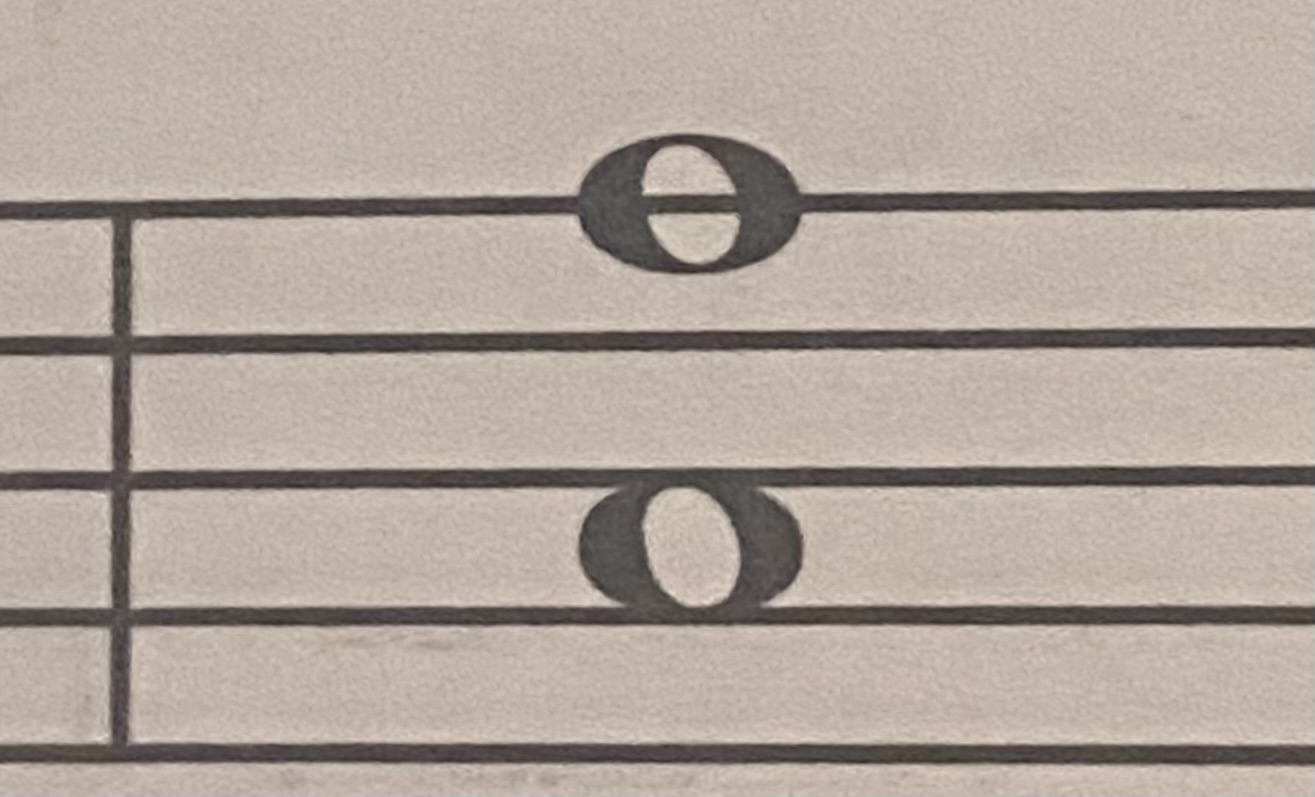 <p>Name the Left Hand Harmonic Interval</p>