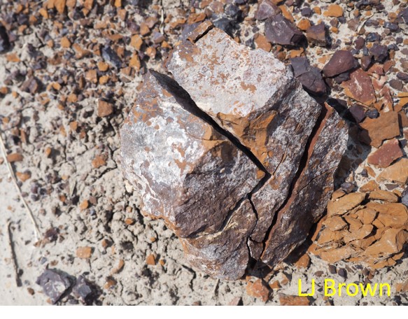 <p>mechanical weathering</p>