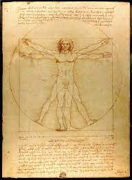 <p>leonardo da vinci </p><p>virtuvan man </p><p>pen and ink on paper </p>