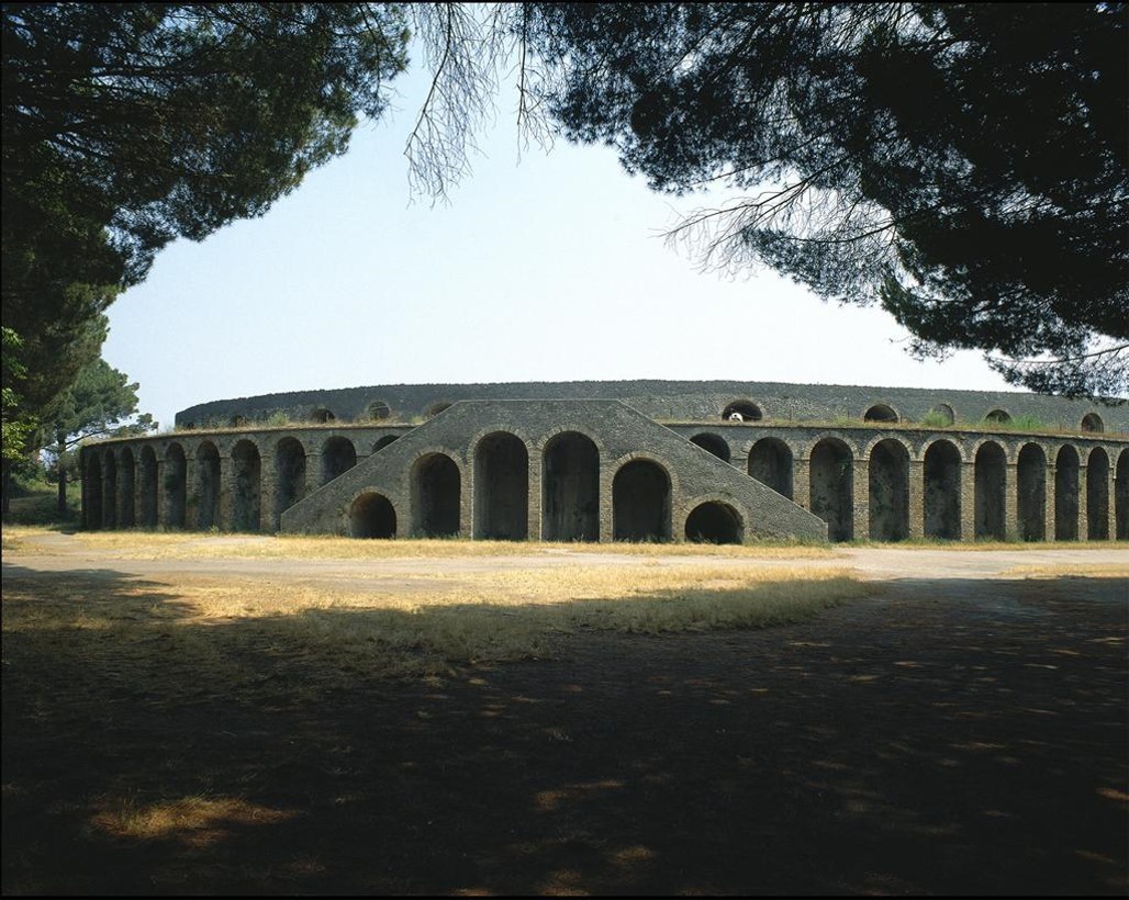 <p>Amphitheater at Pompeii</p>