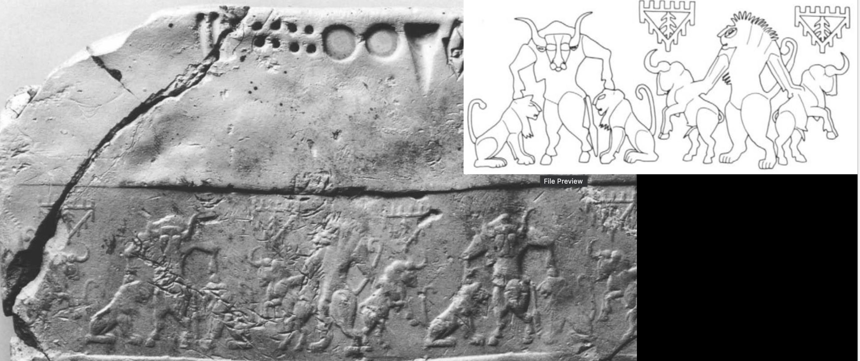 <p>Seal Impression of Dominating Animals</p>