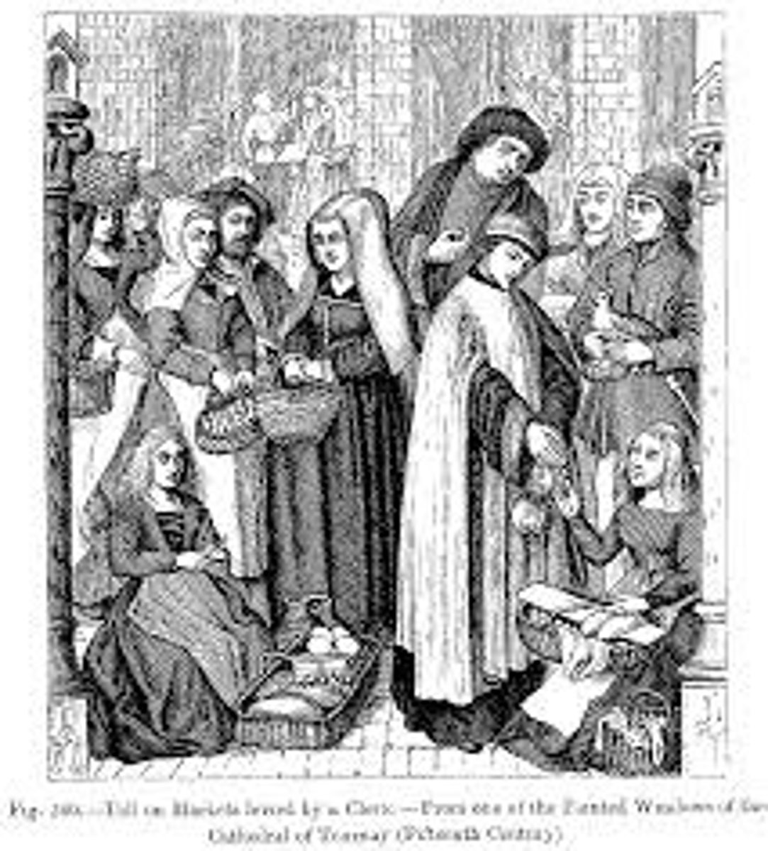 <p>A payment to support a church, usually based on one-tenth of a person's income.</p>
