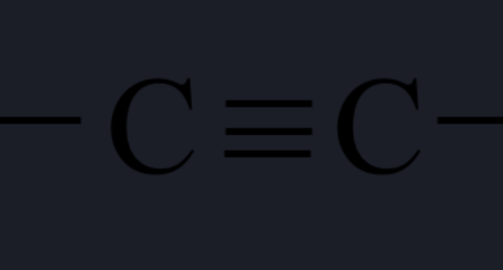 <p>Carbon-to carbon triple bond (functional group)</p>