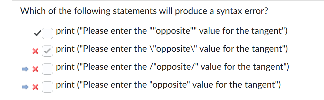 <p>Why does the second line not produce a syntax error</p>