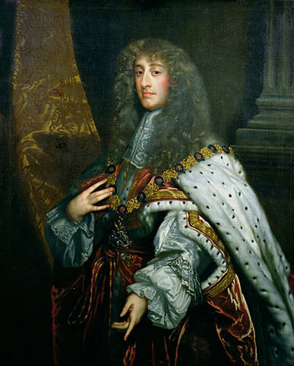 <p>His brother James II (1685)</p>