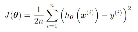 <p>What is the following expression? What are <em>h<sub>θ</sub>(x<sup>(i)</sup>)</em>, and <em>y<sup>(i)</sup></em>? What is the goal of modeling when this expression is calculated?</p><p>[image]</p>