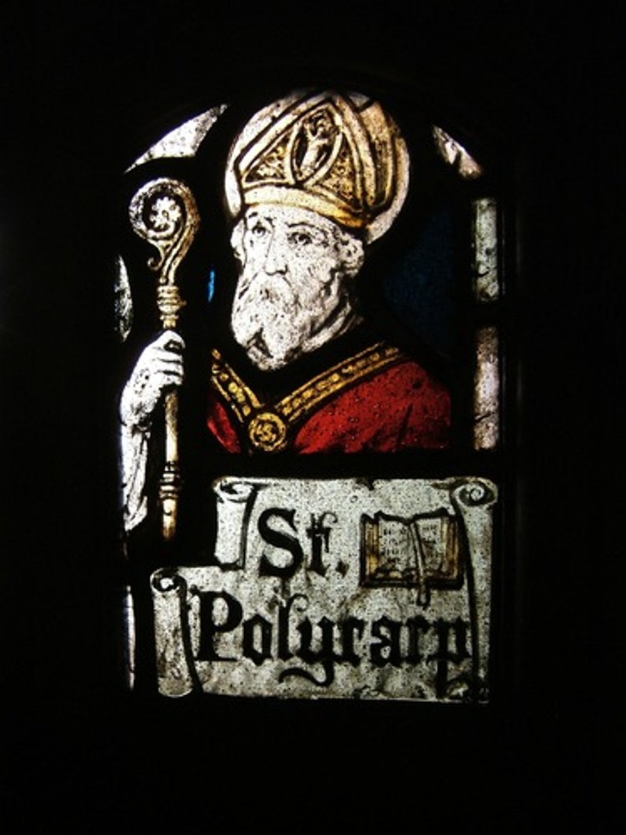 <p>The first of the Church Fathers who lived early enough to know the Apostles.</p>