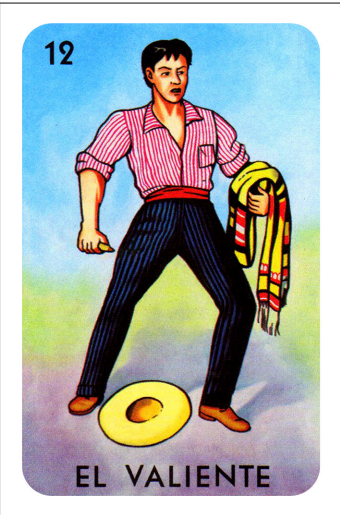 <p><em>Por qué le corres cobarde, trayendo tan buen puñal.</em></p>