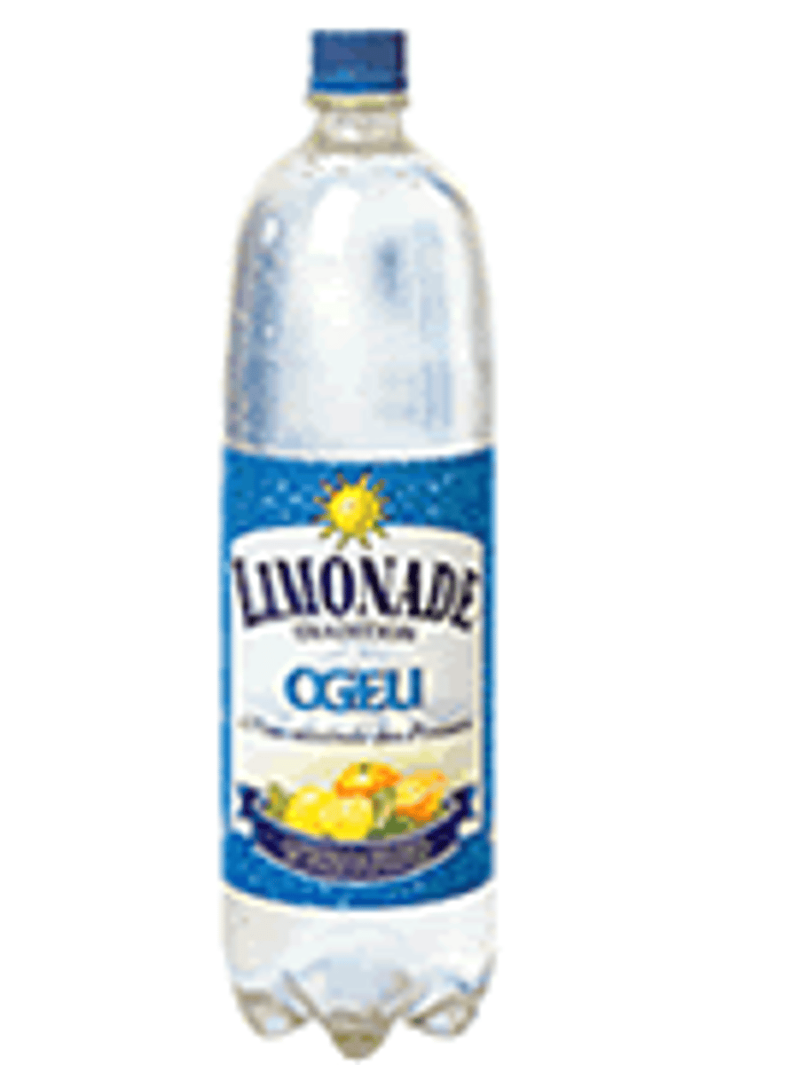 <p>a soda water (lemon flavored)</p>