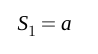 T1 = a = first term