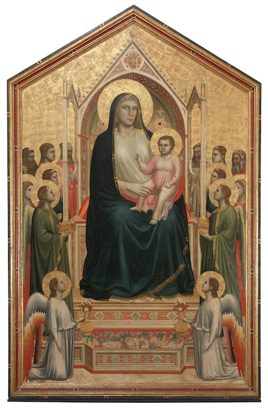 Virgin and Child Enthroned