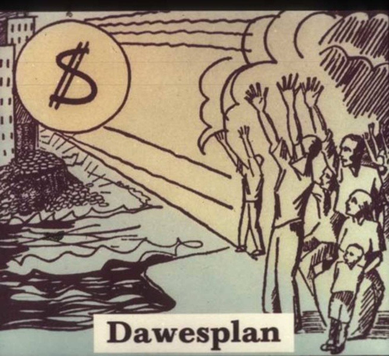 <p>An arrangement negotiated in 1924 to reschedule German reparations payments. It stabilized the German currency and opened the way for further American private loans to Germany.</p>
