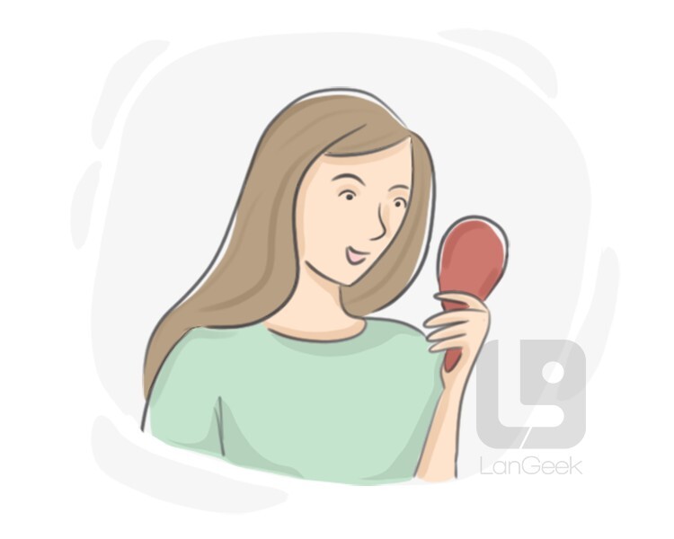 <p>to consider or think of someone or something in a specific way; also means attention or respect.<br></p>