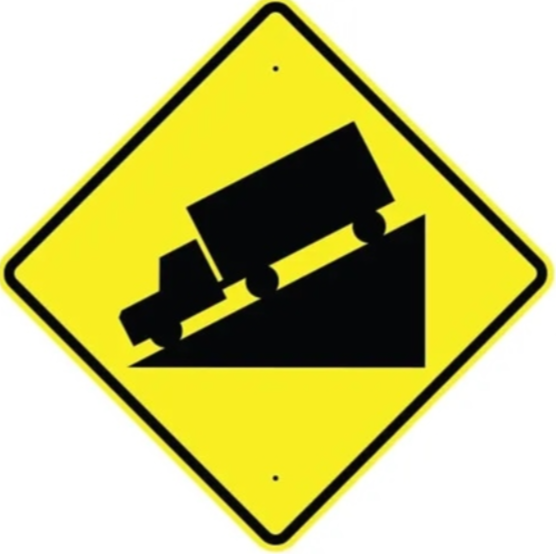 <p>What Does This Sign Mean?: Hill</p>