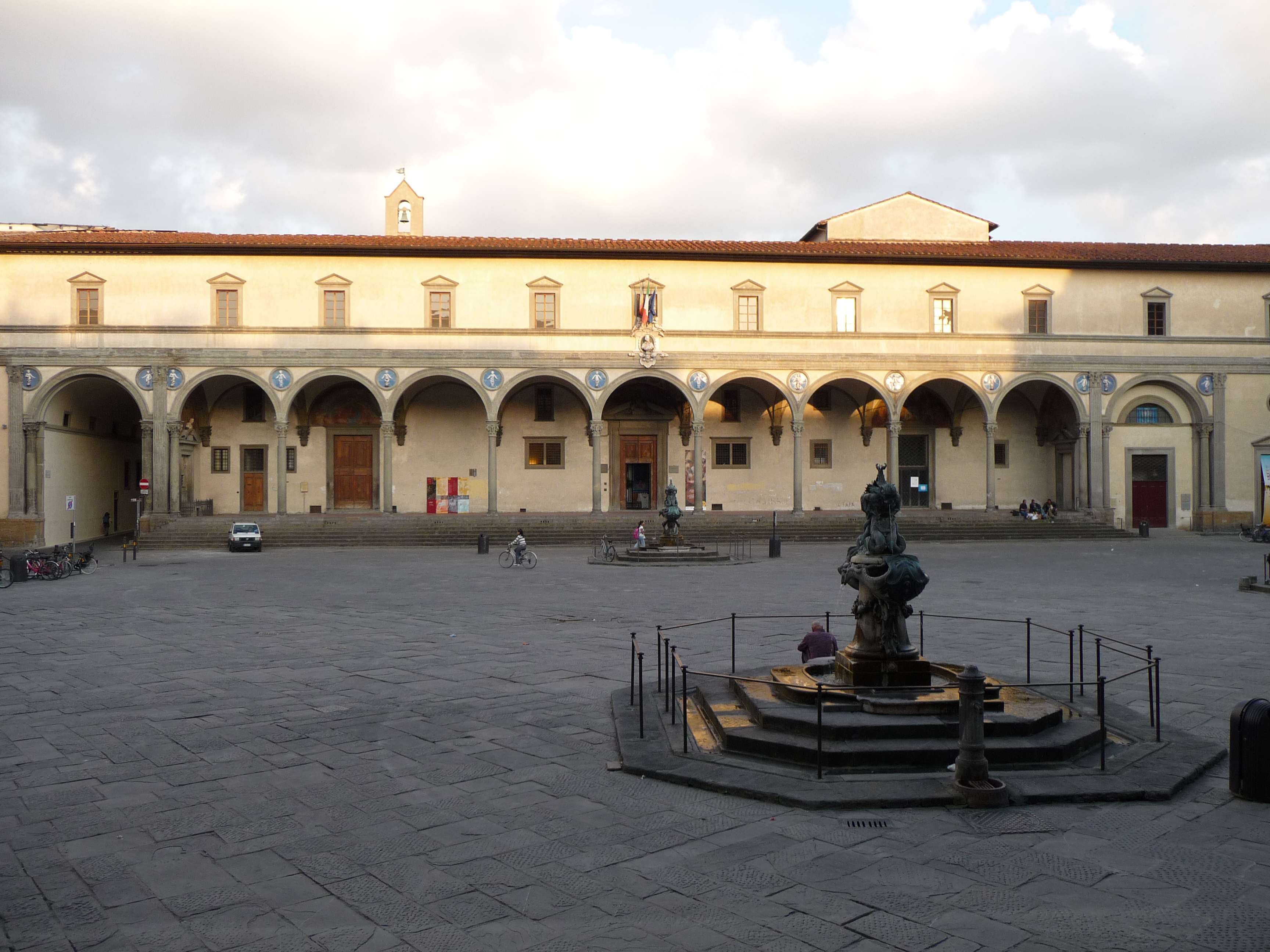 <p>(Early Renaissance, Italy) “Hospital of the Innocents” Made in-</p>