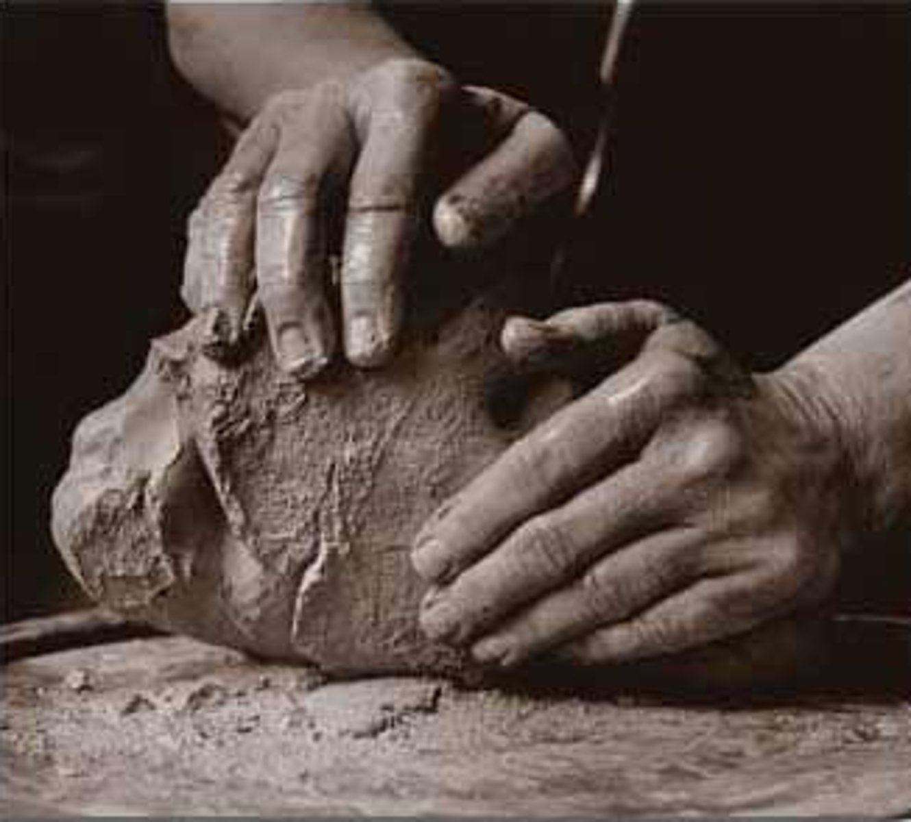 <p>moist clay that is soft and easy to shape</p>