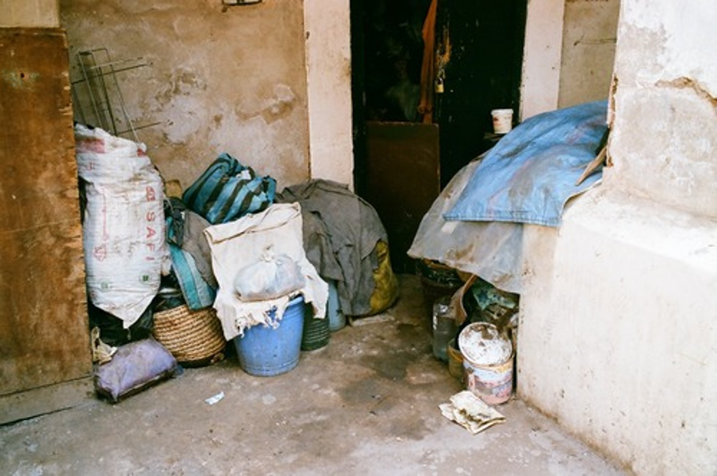 <p>(noun)</p><p>Definition: A state of being extremely dirty and unpleasant, especially as a result of poverty or neglect.</p><p>In Simple Terms: Filth and misery.</p><p>Real-Life Context: After the orphanage was shut down, inspectors were shocked by the ____ the children had been forced to live in, with crumbling walls and rampant neglect.</p><p>SAT Synonyms: Filth, wretchedness, destitution, squalidness.</p><p>SAT Antonyms: Cleanliness, luxury, opulence, splendor.</p>