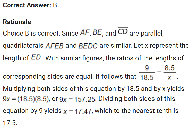 <p>i didn’t know the parallel proportionality theorem.  you use the theorem when you have: <strong>three or more parallel lines and the parallel lines are intersected by two or more  transversals(lines that cross the parallel lines but aren’t parallel. like the image for an example.)</strong><br><br>when writing out the proportion using the theorem you write the corresponding segments not the lengths. <br>AB/BC-FE/ED</p>