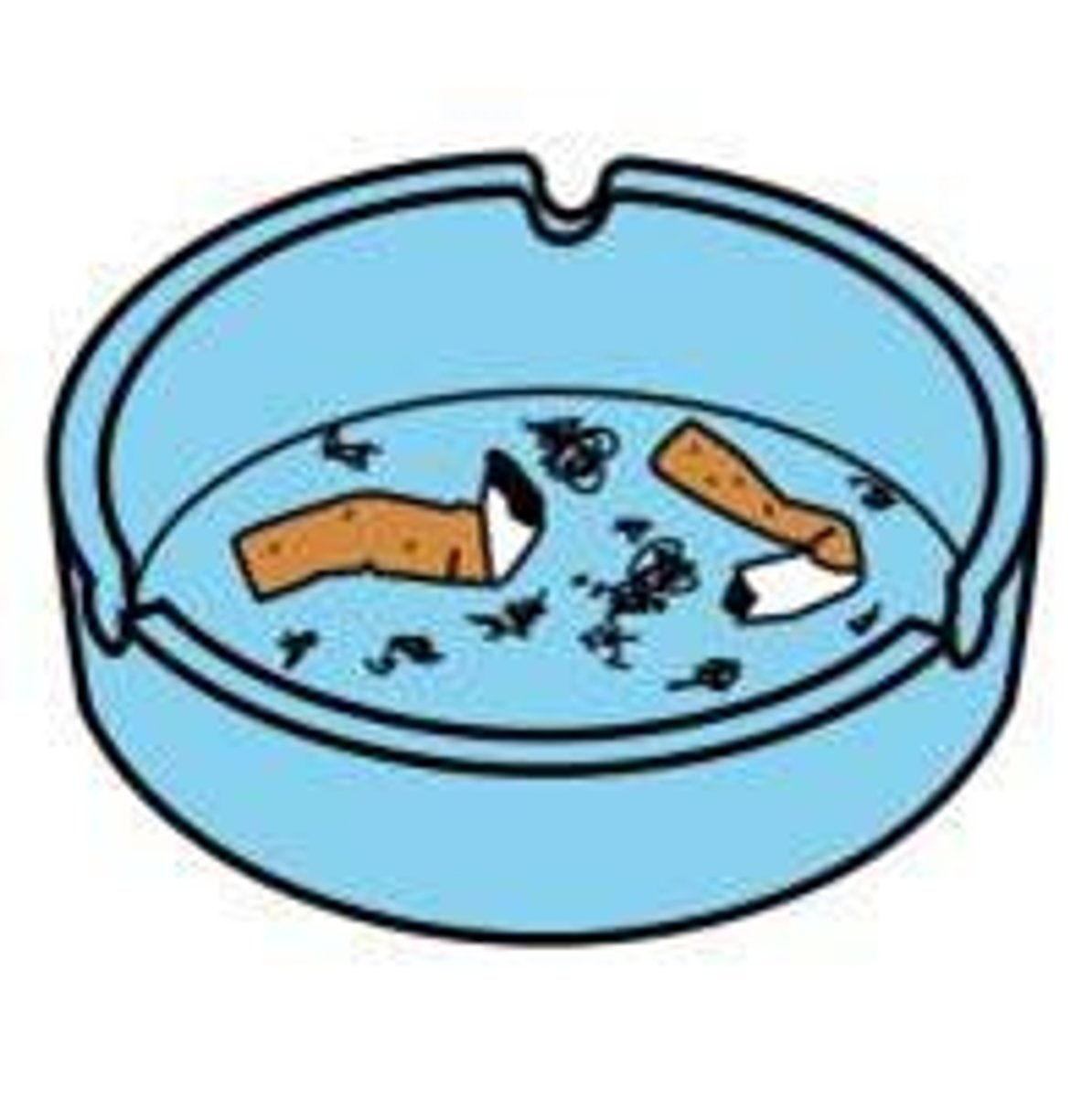 <p>Gạt tàn thuốc lá</p>