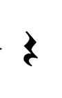 <p>A rest with the duration of 1 beat.</p>